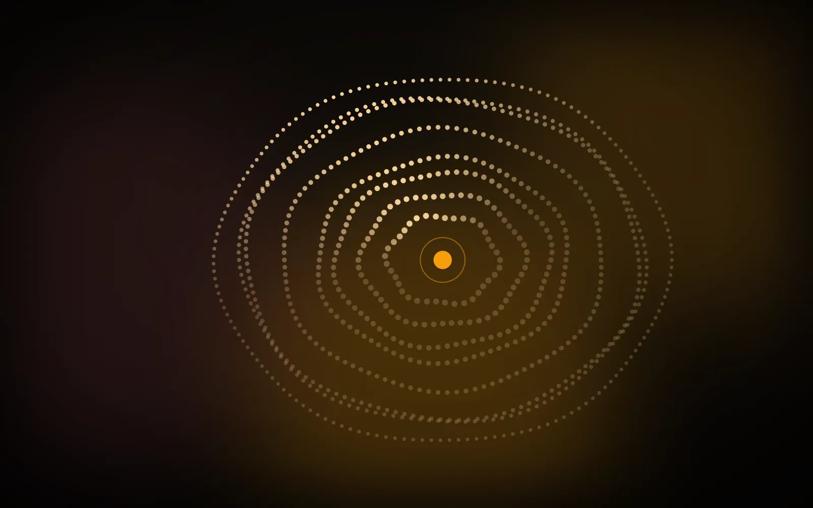 Abstract orbit illustration
