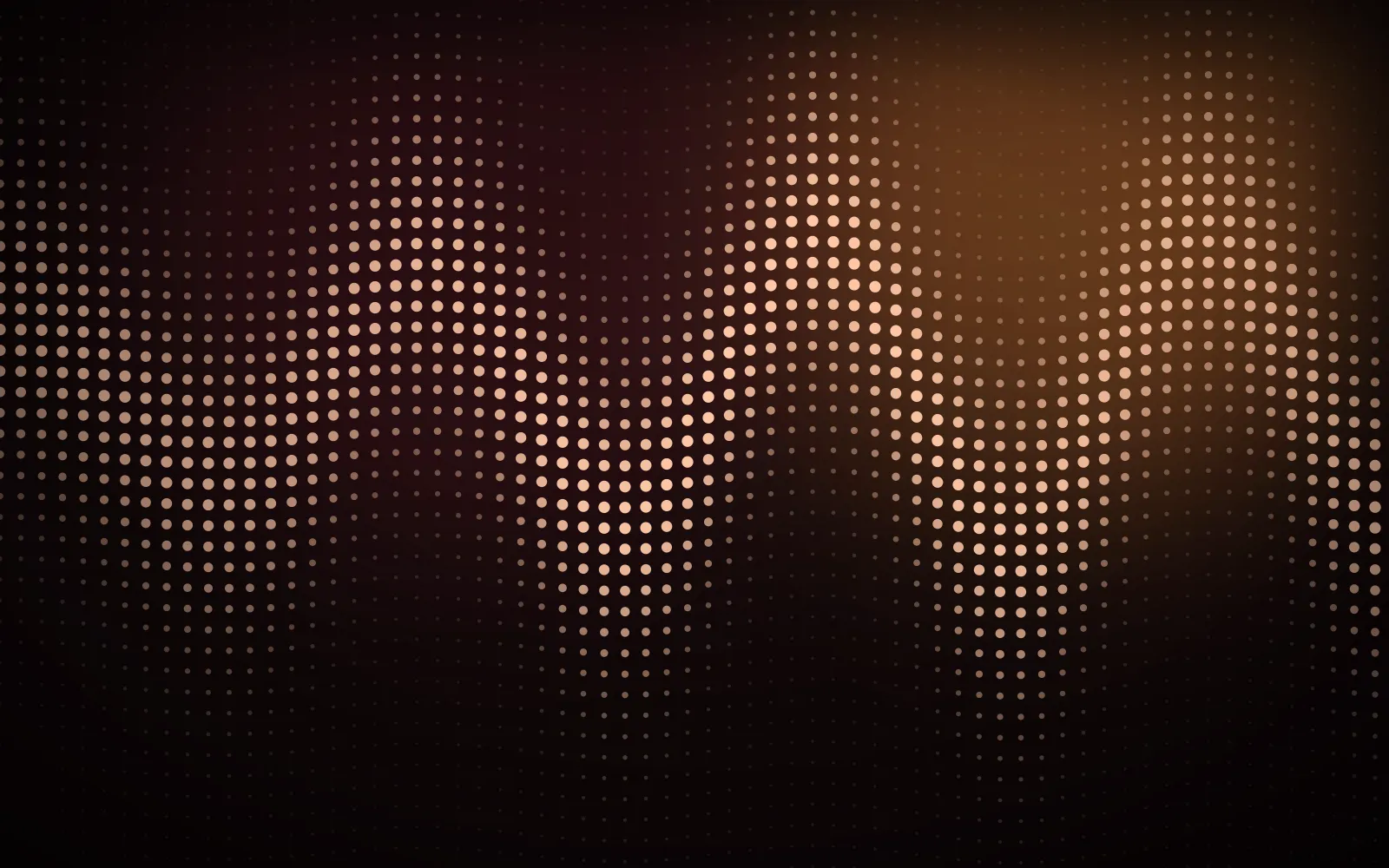 Abstract dot wave illustration